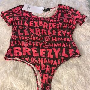 Lex Breezy Hawaii Bodysuit